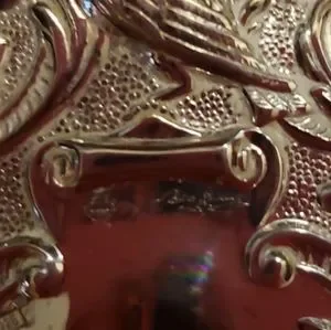 Vintage silver plated Pablo Picasso mirror pablo picasso | Accessories | Vintage Silver Plated Pablo  main image 2